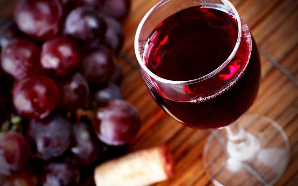 kas psoriaasiga on võimalik punast veini